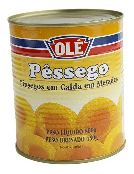 Pêssego em Calda Olé 800g